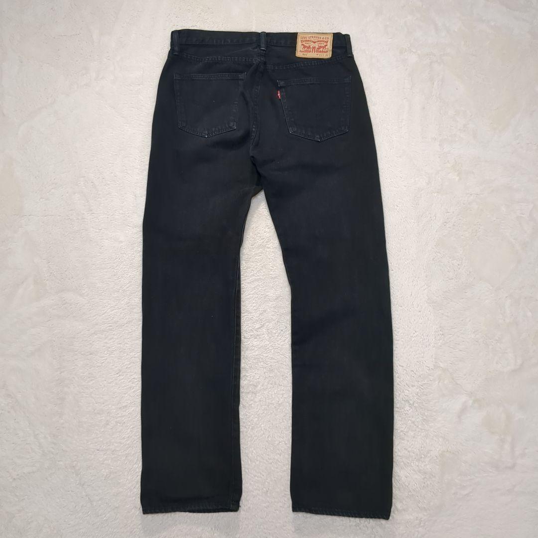 ✨後染めブラック！w33✨ EURO LEVI'S 501 ユーロリーバイス