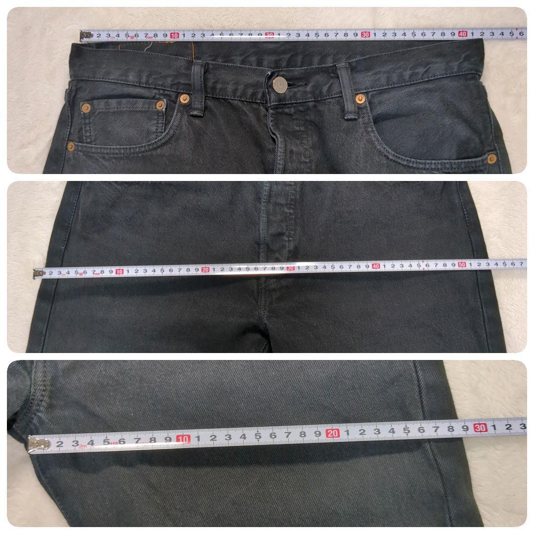 ✨後染めブラック！w33✨ EURO LEVI'S 501 ユーロリーバイス
