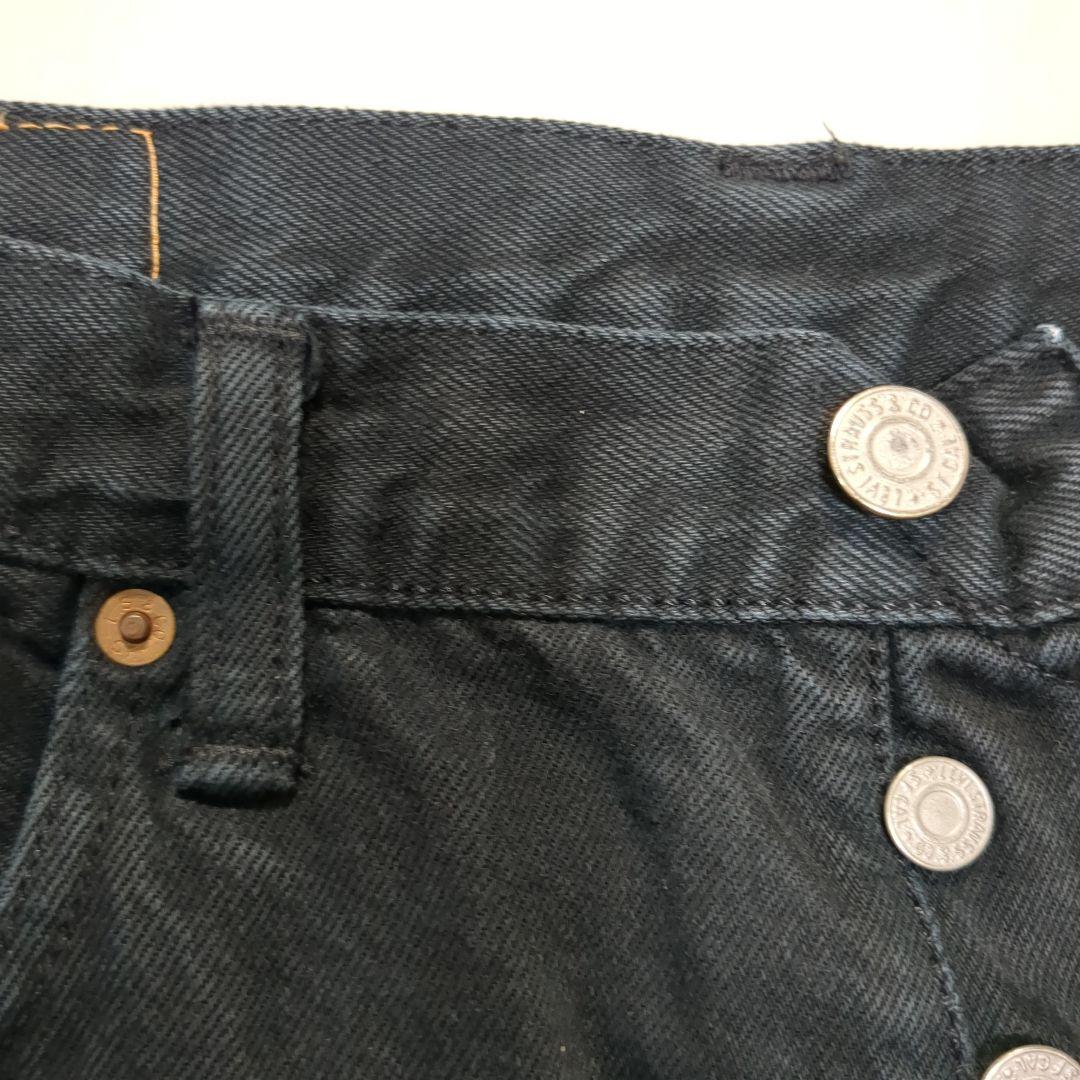 ✨後染めブラック！w33✨ EURO LEVI'S 501 ユーロリーバイス