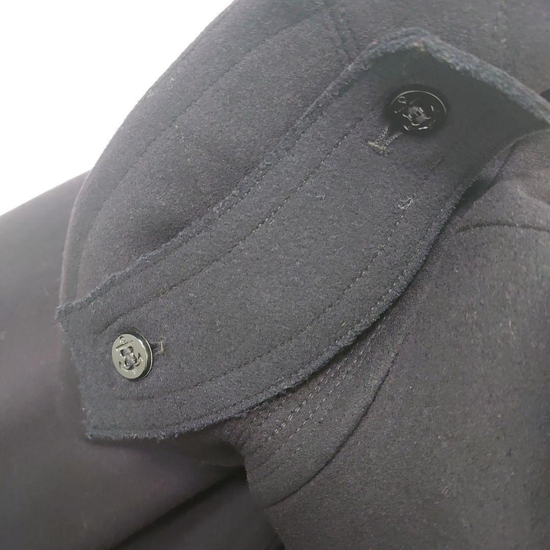 【40s アメリカ海軍実物 10ボタンピーコート】メルトンコート裏コーデュロイ