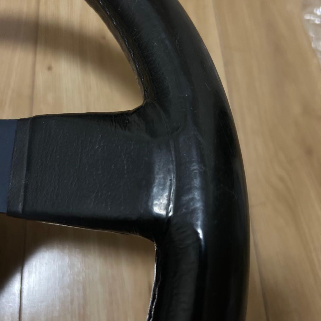 【当時物】TRDステアリング ホーンボタン付 激レア ハンドル ランクル 旧車