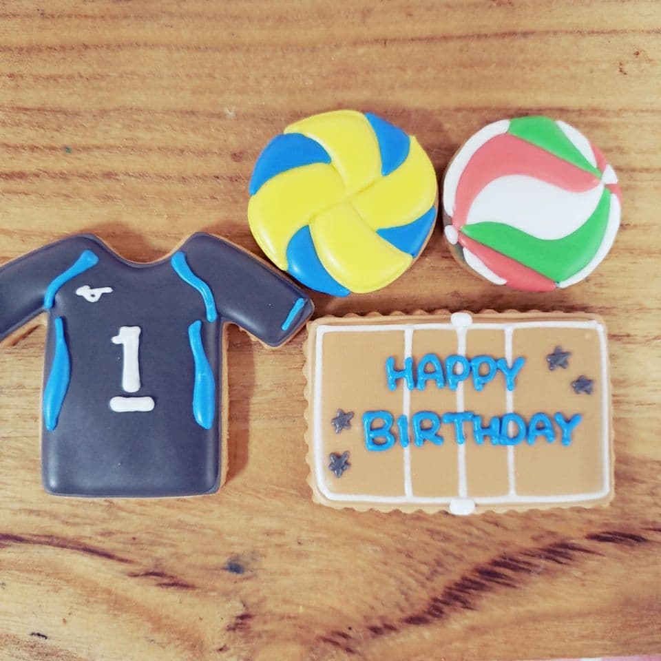 卒業・卒部に☆部活動アイシングクッキー