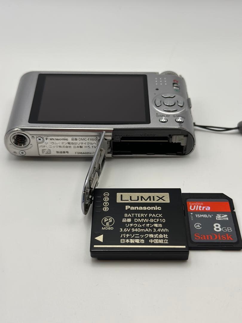 Panasonic DMC-FX60 コンパクトデジタルカメラ【ジャンク】