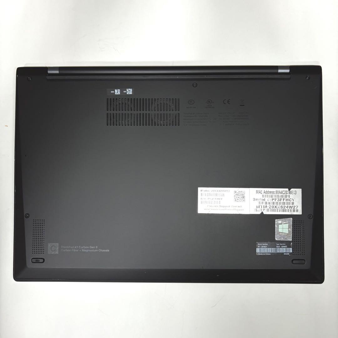 lenovo X1 Carbon gen9 i7 11世代16GB 512GB