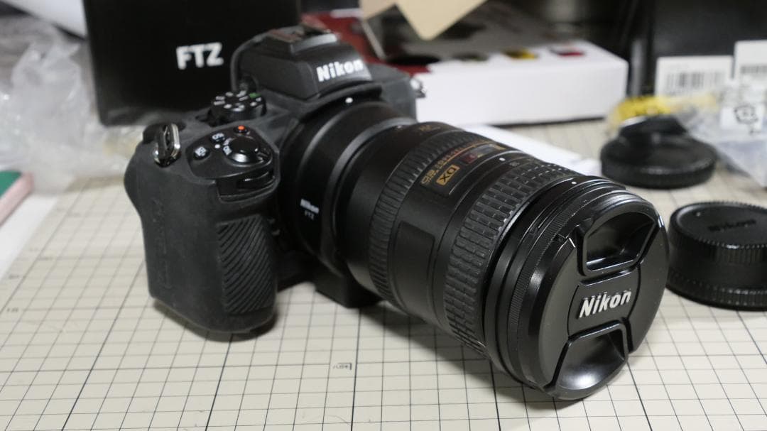 NIKONZ50・望遠レンズ DX SWM VR ED IF 18-200mm