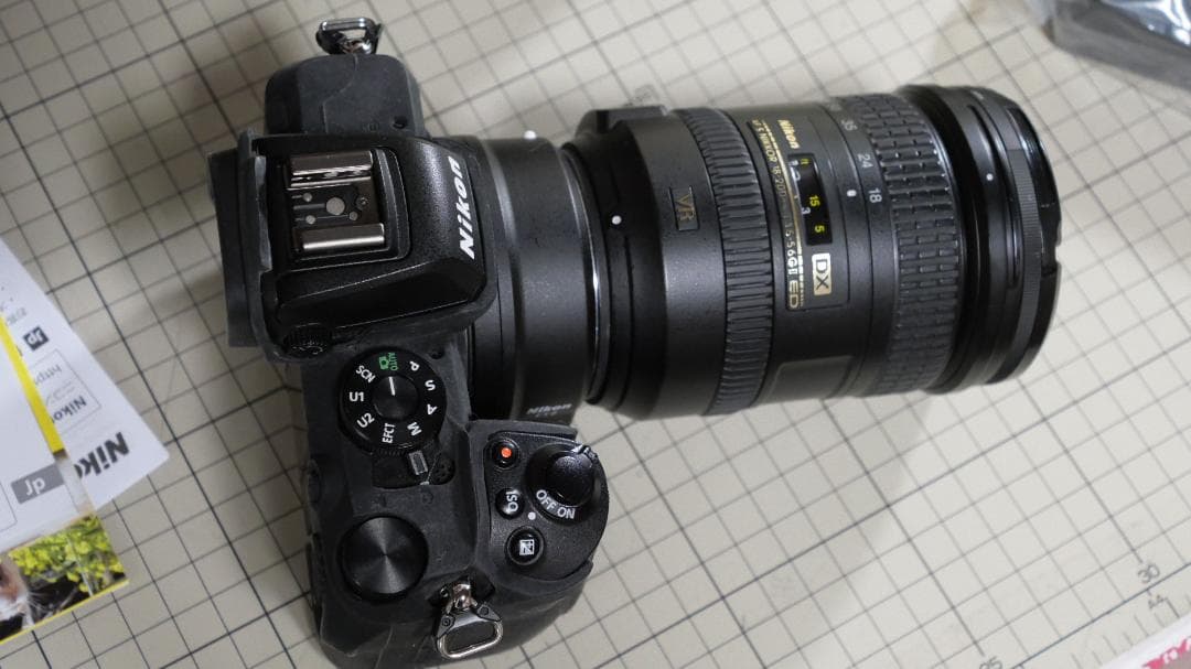 NIKONZ50・望遠レンズ DX SWM VR ED IF 18-200mm