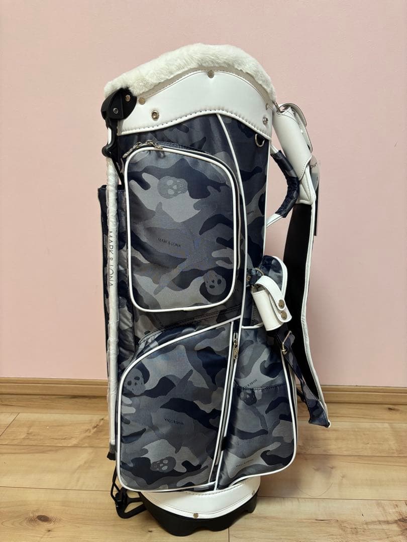 MARK&LONAキャディーバッグ NAVY