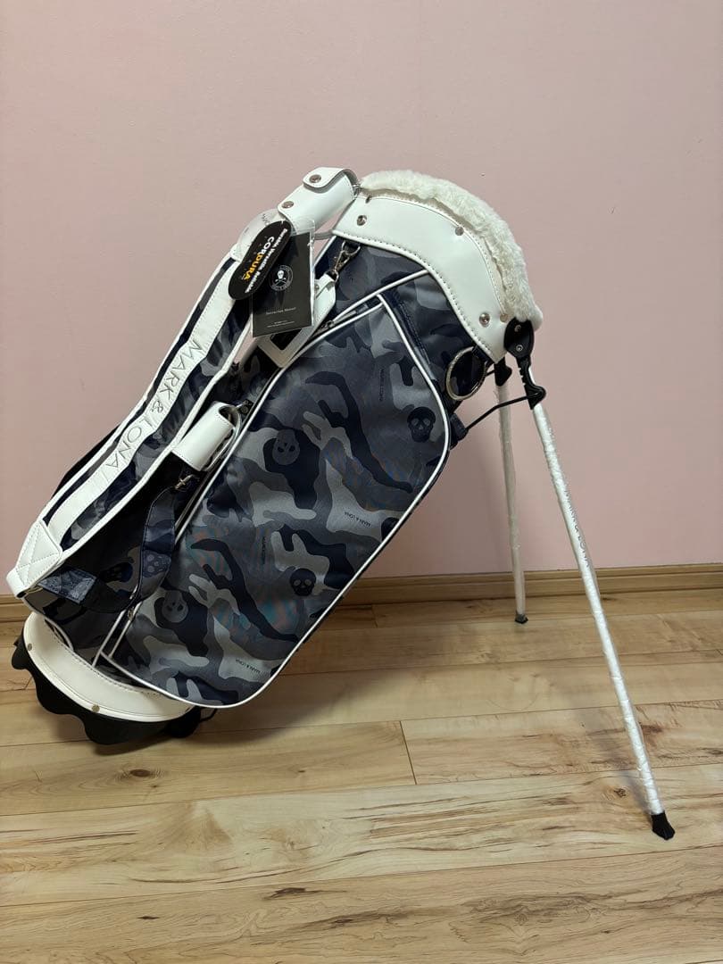 MARK&LONAキャディーバッグ NAVY