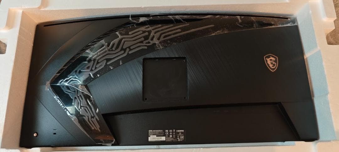 34インチ ウルトラワイドゲーミングモニター　MSI MPG341CQR