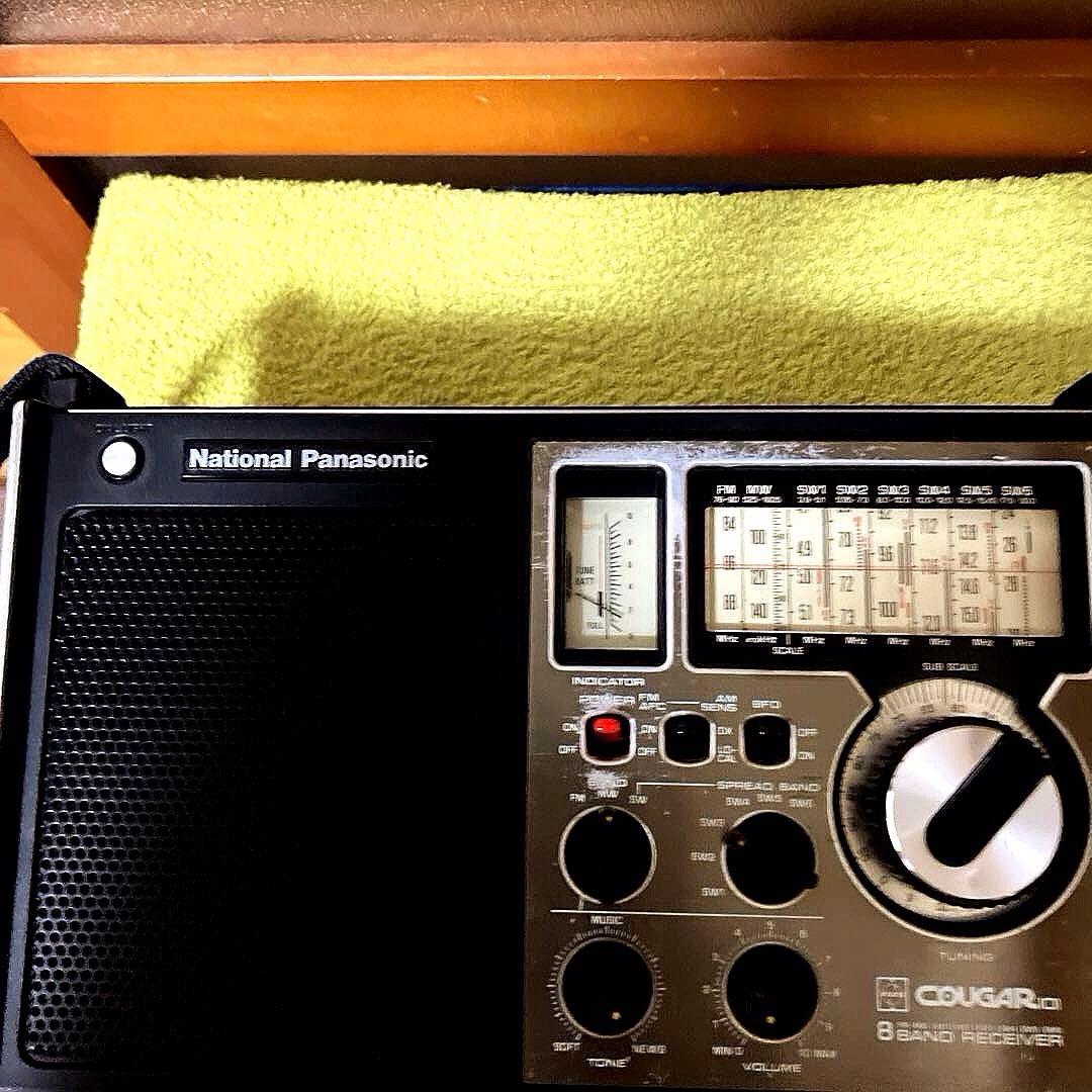 National クーガー101 と、再び始めるBCL雑誌セット