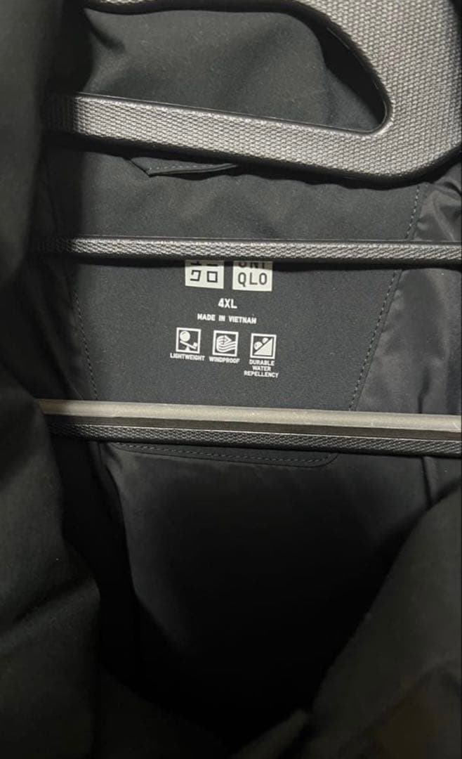 【完売品】今期モデル シームレスダウンジャケット ブラック 4XL