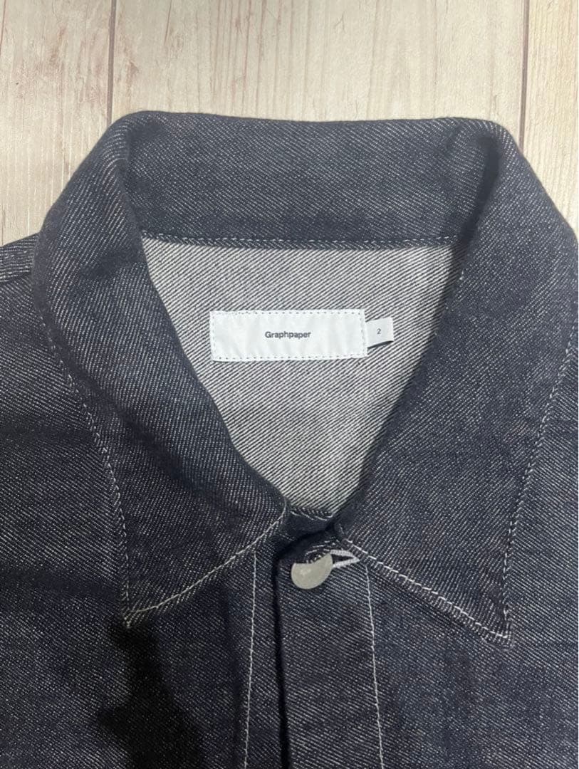 ジャケット・アウター graphpaper colorfast denim jacket