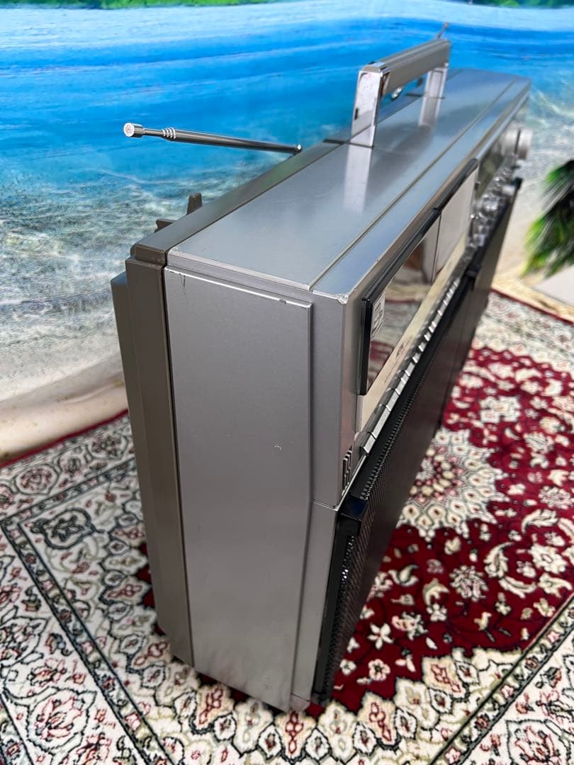 昭和レトロシャープ ラジカセ FM AM ラジカセGF-919 中古動作品美品