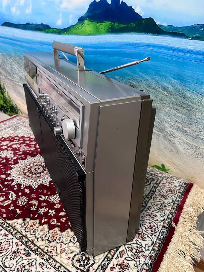 昭和レトロシャープ ラジカセ FM AM ラジカセGF-919 中古動作品美品