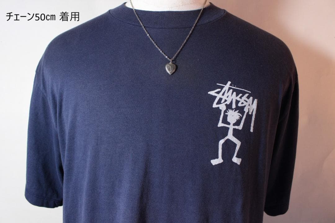 40s　スウィートハートジュエリー　パフィハート　シルバー　十字架　クロス