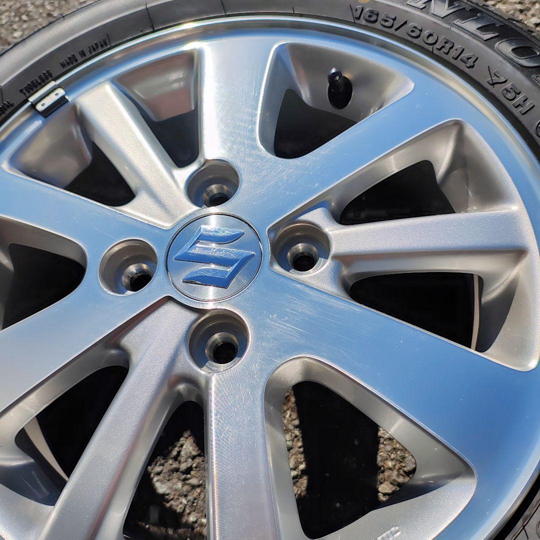 つよた「A 」タイヤ2個セットエブリィワゴン14インチ純正