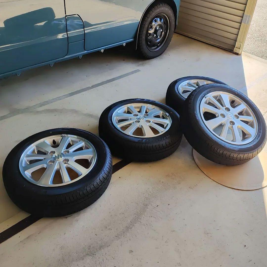 つよた「A 」タイヤ2個セットエブリィワゴン14インチ純正