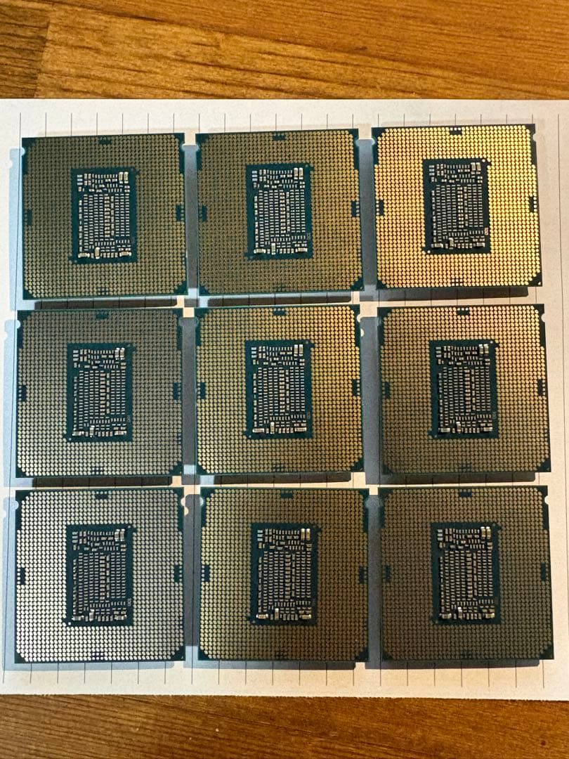 Intel Core i5-8500T CPU 9個セット