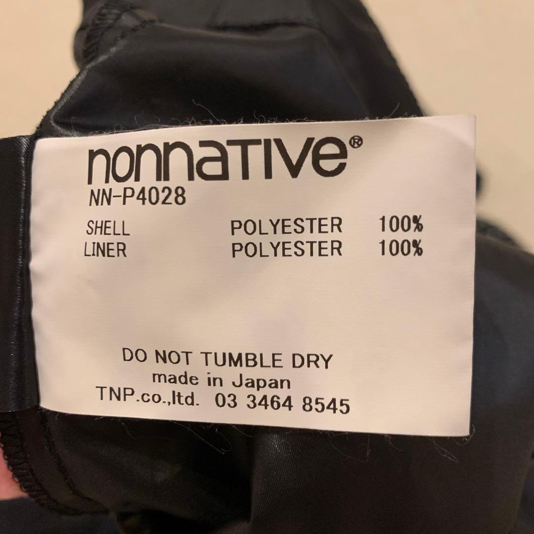 なんだかな NONNATIVE ノンネイティブ　ナイロンパンツ