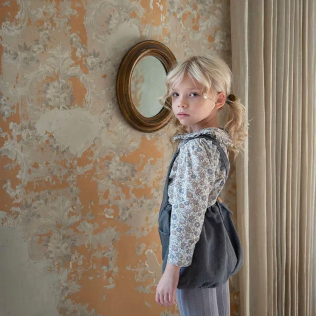 ロンパース・カバーオール Soor Ploom Oona Romper Grey Denim - 2y