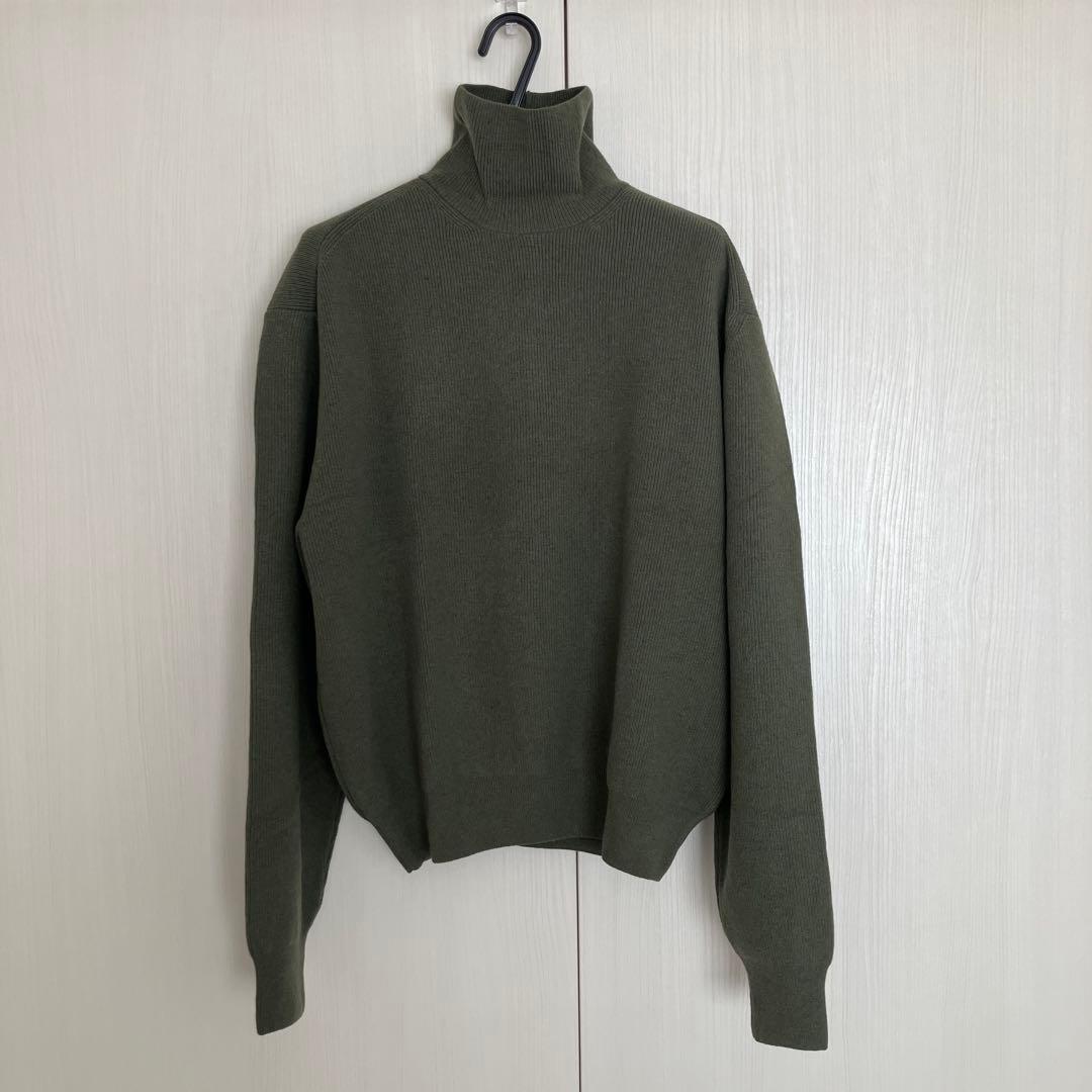 【試着のみ】LEMAIRE TURTLENECK JUMPERサイズ:S