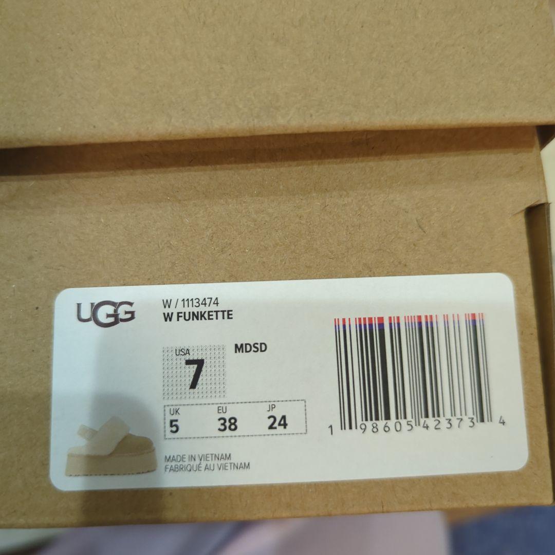 UGG Funkette Mustard Seed 24cm アグファンケット