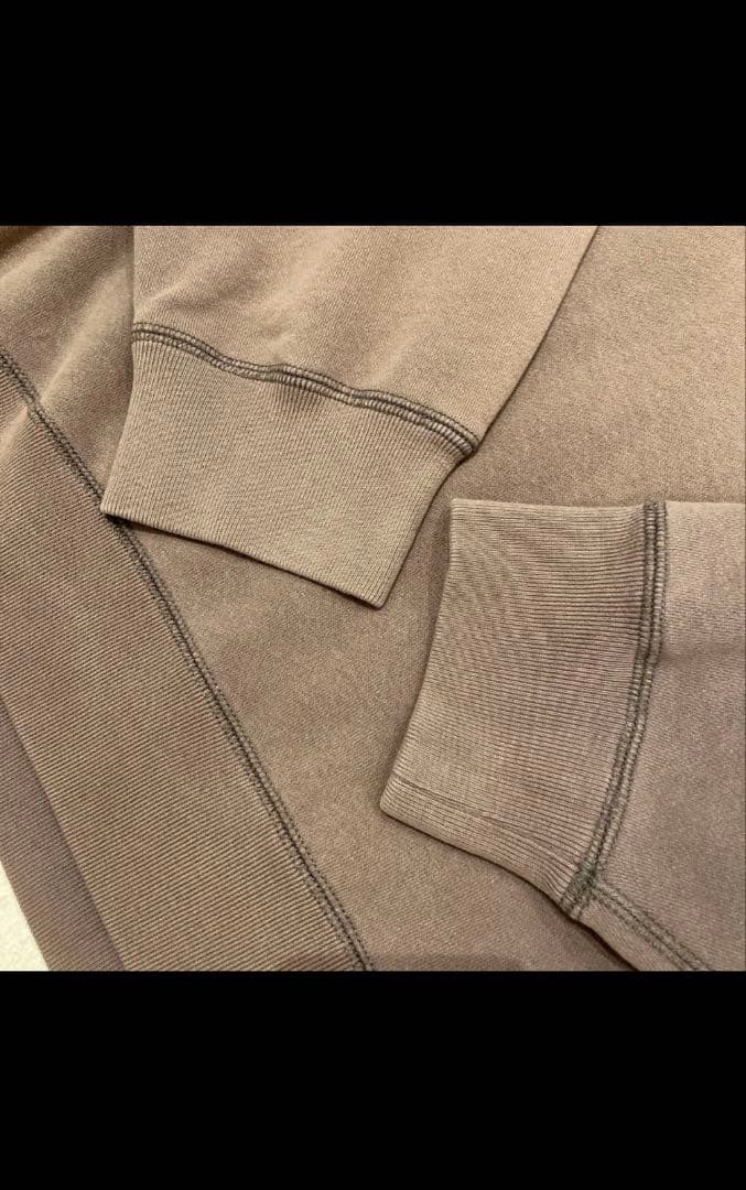 BLACK EYE PATCH バーガンディトレーナーXL スウェット