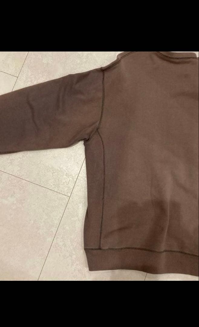 BLACK EYE PATCH バーガンディトレーナーXL スウェット