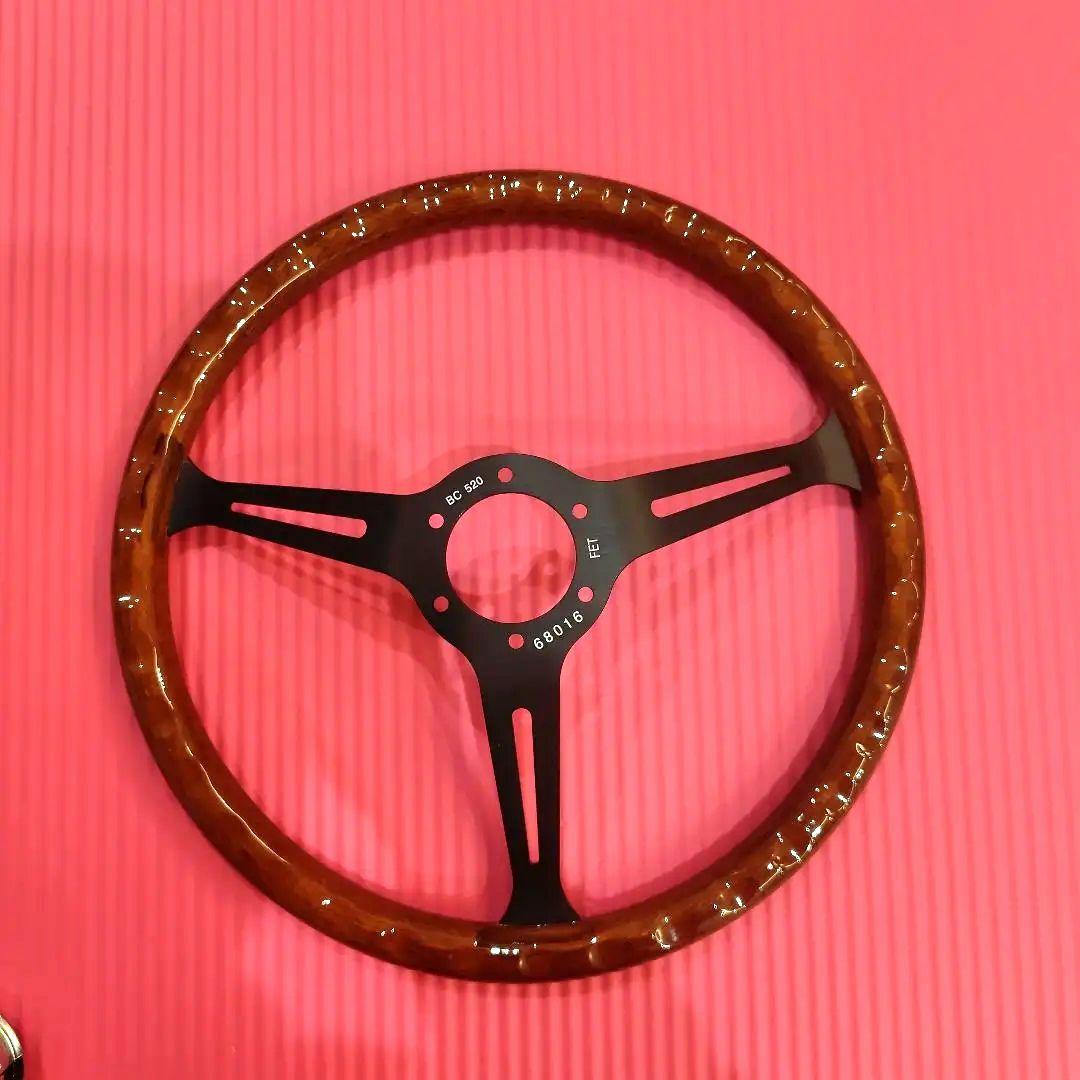 NARDI ステアリング クラシック ウッド&ブラックスポーク15インチ