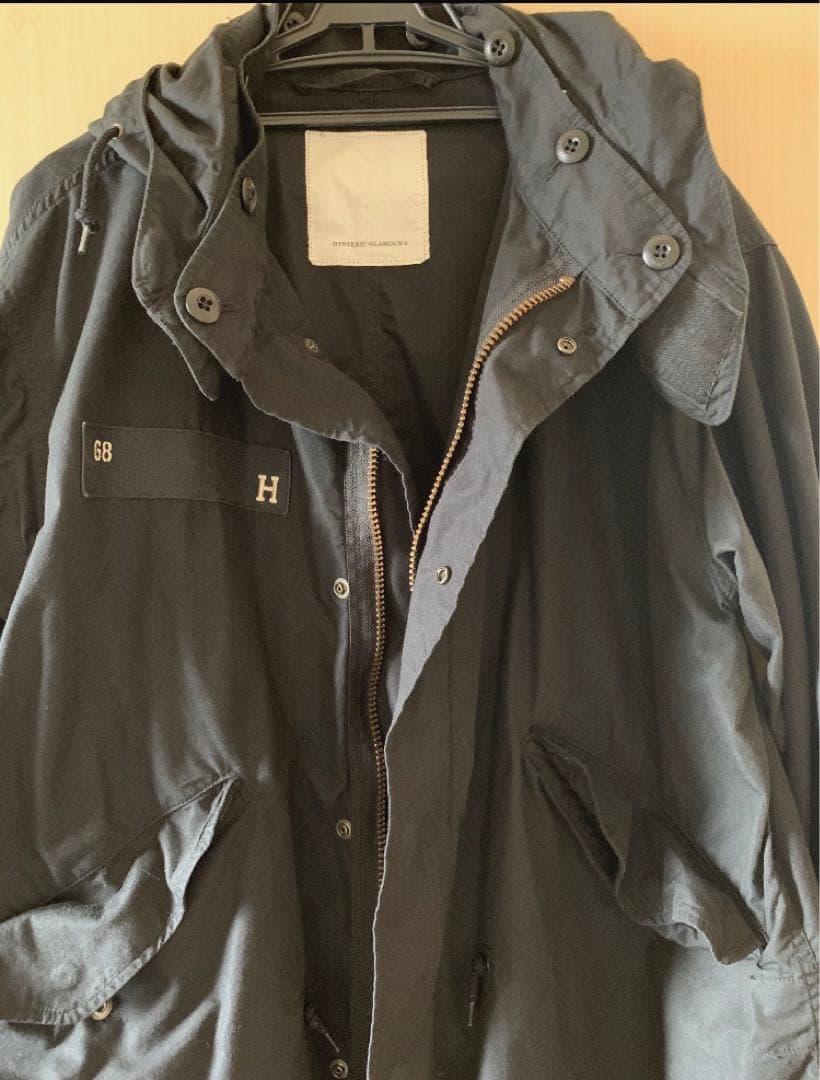 ヒステリックグラマー　HYSTERIC GLAMOURモッズコート S