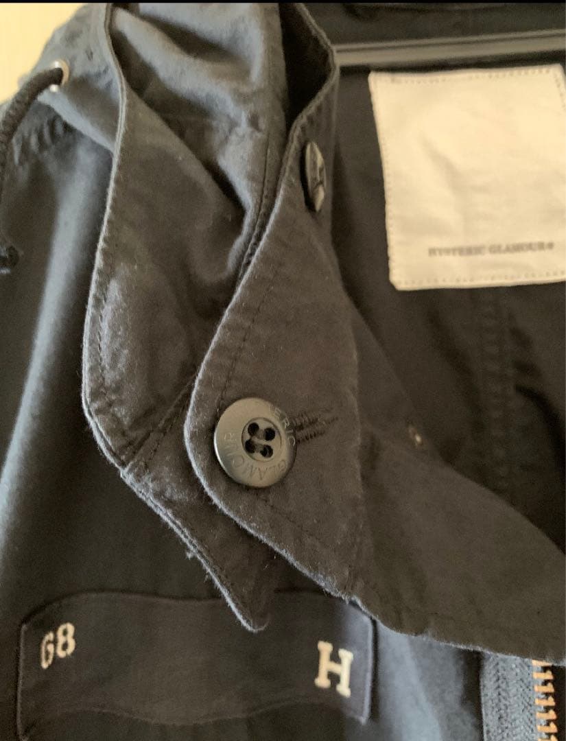 ヒステリックグラマー　HYSTERIC GLAMOURモッズコート S