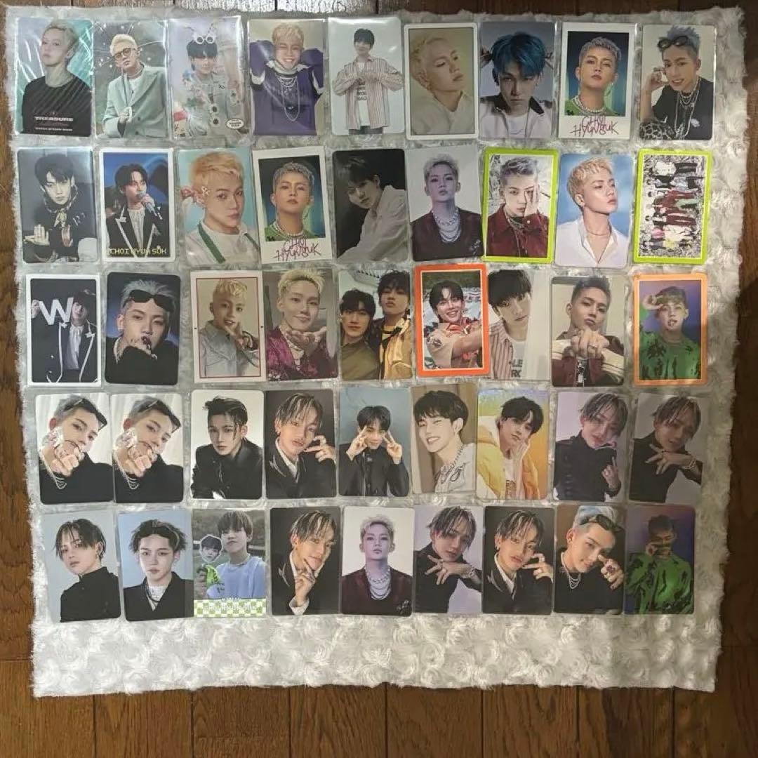 treasure ヒョンソク トレカ セット (3枚目まであります)