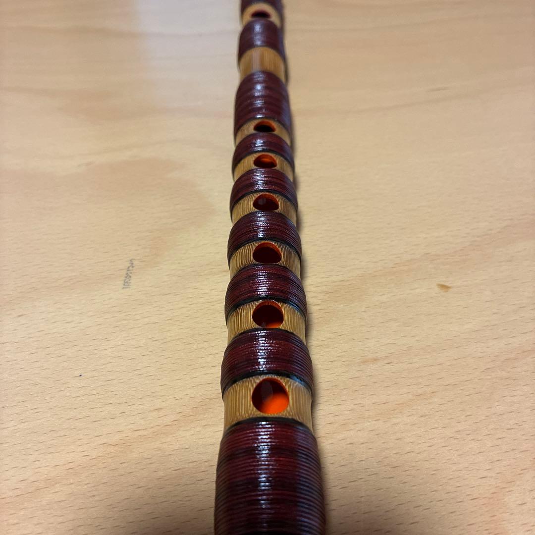神楽笛　龍笛 竹製 和楽器 出雲神楽笛