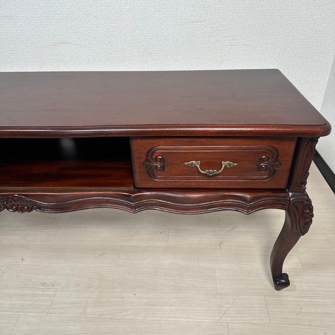 アンティーク調 テレビボード テレビ台リビングボード マボガニー材 i1※