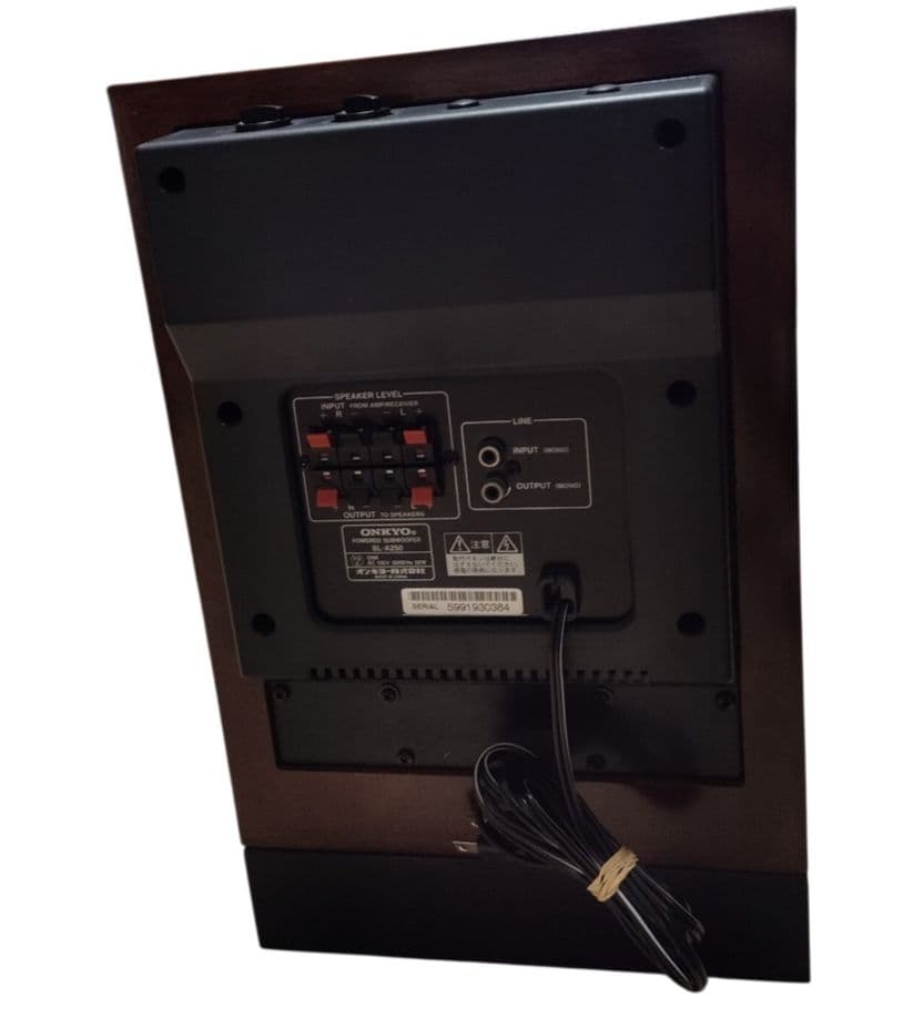 年始価格Onkyo サブウーファーシステム SL-A250 アンプ内蔵バスレフ型