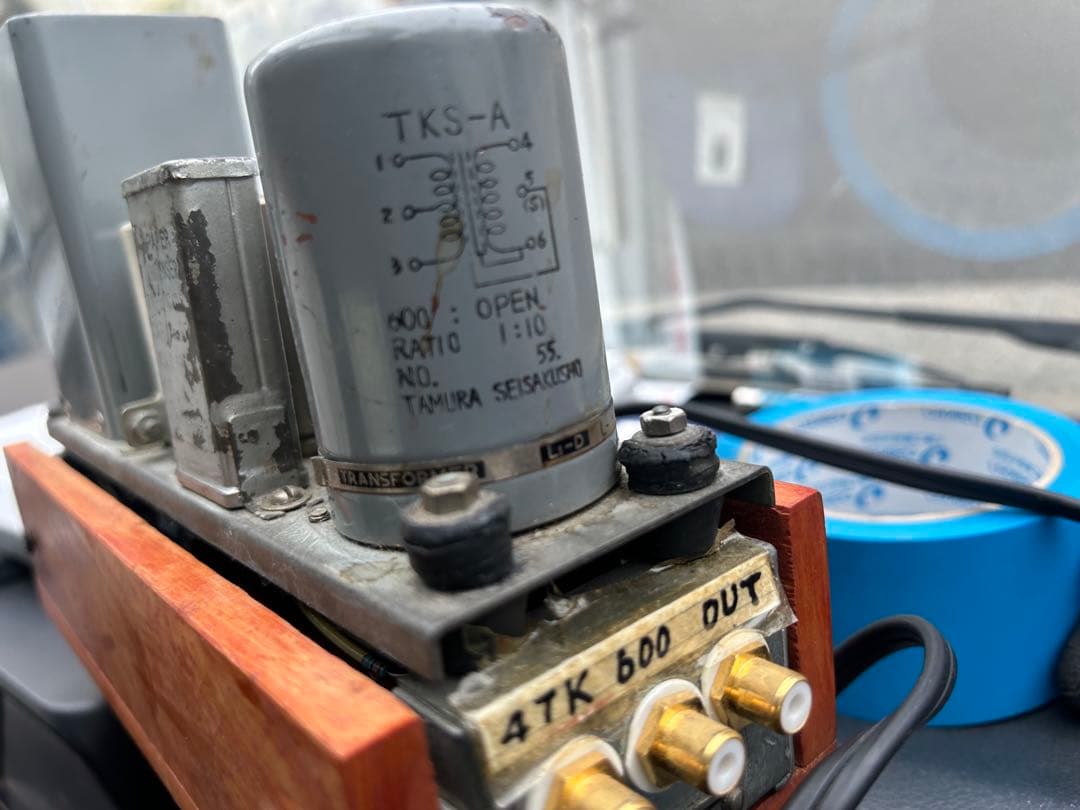 u*z様 真空管　タムラトランスTKS-A 4TK 600 信和通信SM-101