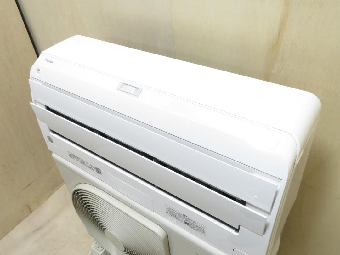 東芝 2022年製 自動お掃除 ルームエアコン 4.0kW 主に14畳 100V