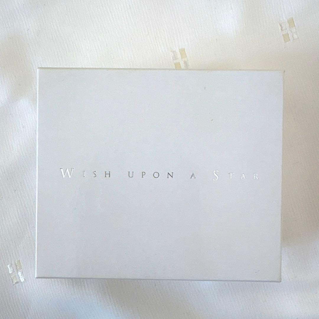 K10WG ダイヤモンド ネックレス Wish upon a star