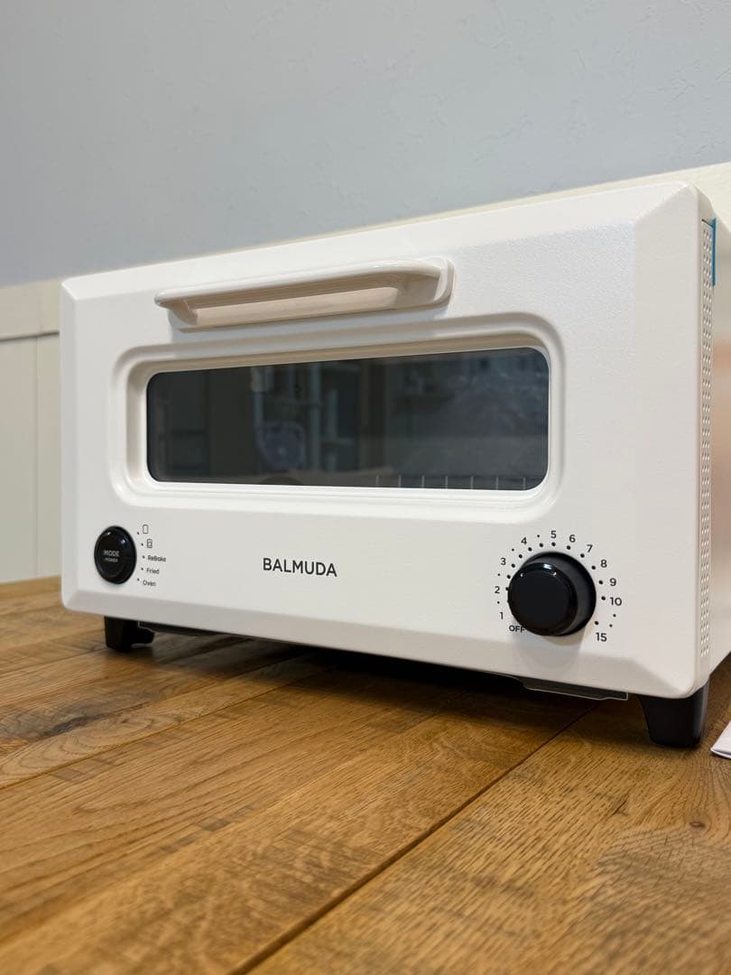 新品 BALMUDA トースター KTT01JP-WH Re B aker