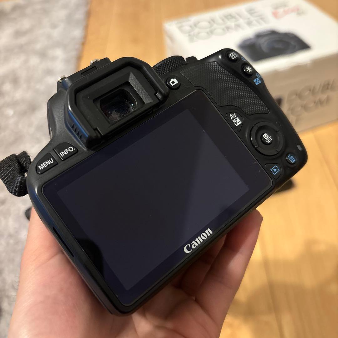 【ほぼ新品】【付属品多数】Canon EOS Kiss X7 ダブルズームキット