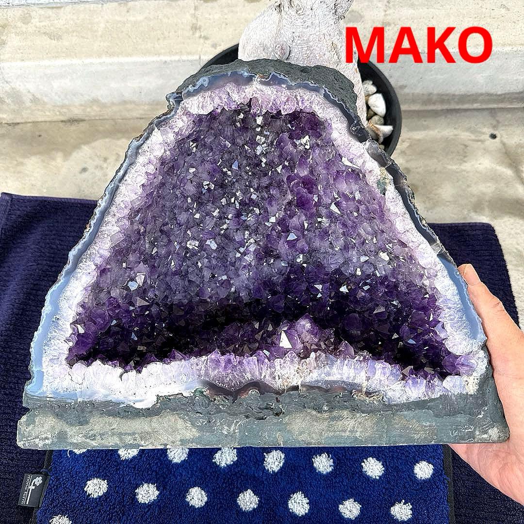 M1838☆アメジストドーム8.0Kg☆ブラジル産☆天然石☆N51015