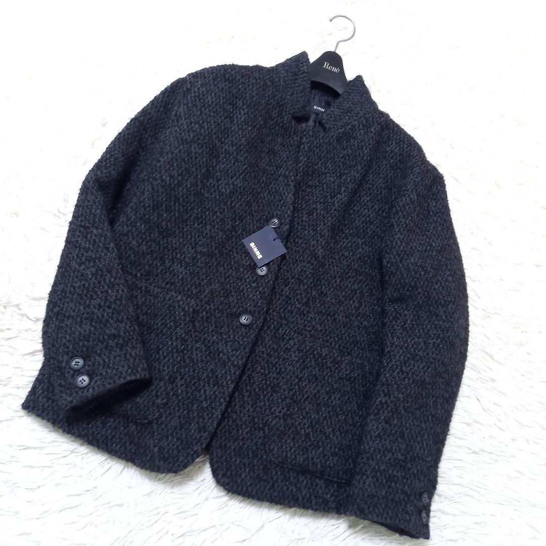 ●タグ付き●　SINME　シンメ　パデットジャケット　ツイード　定価68,200
