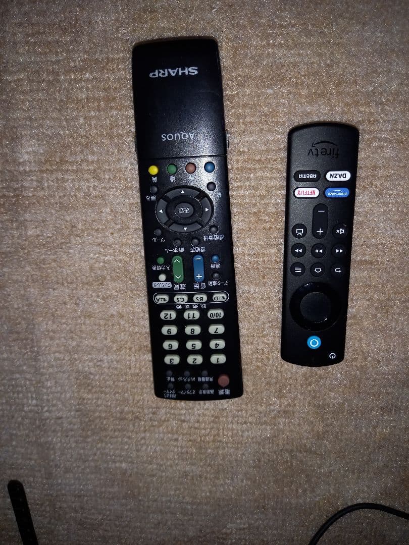 AQUOS 液晶LC－40AE7 2011年製 fire TV stick 付属