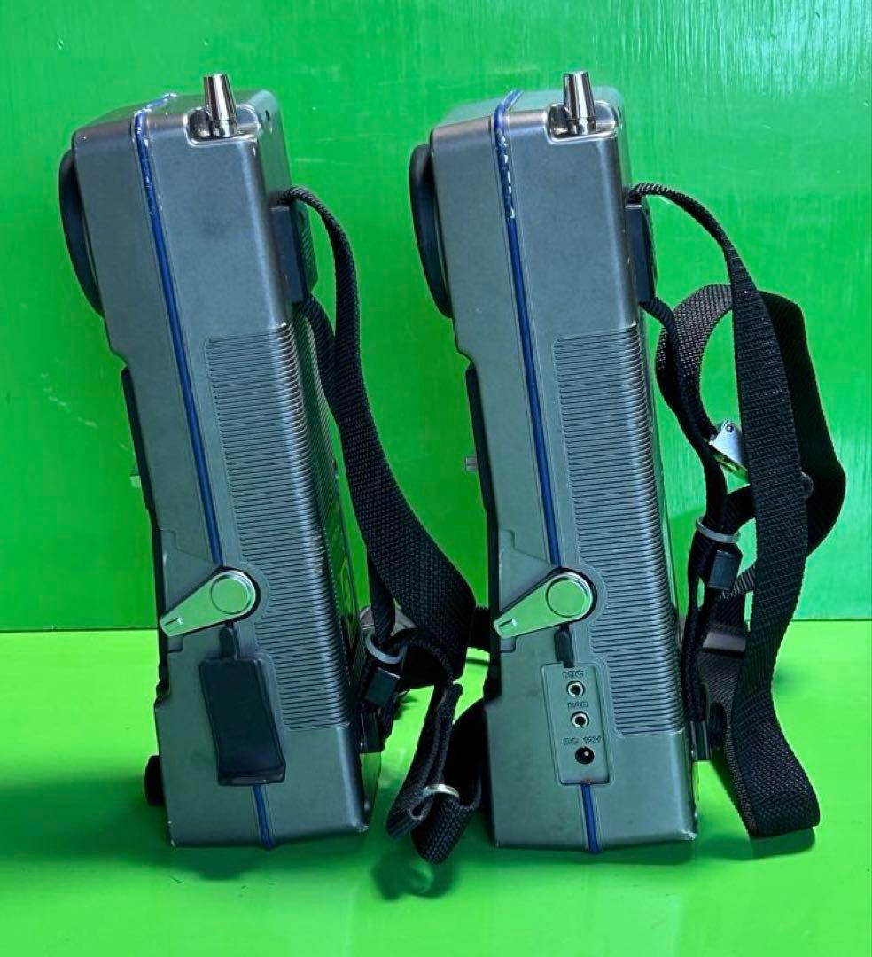 日立　市民ラジオ合法トランシーバー無線機2台セットCH-580 500W8ch