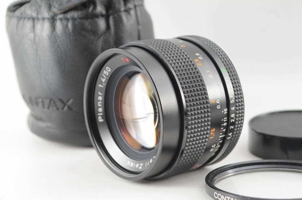 レンズ(単焦点) CONTAX Carl Zeiss Planar 50mm F1.4 MMJ