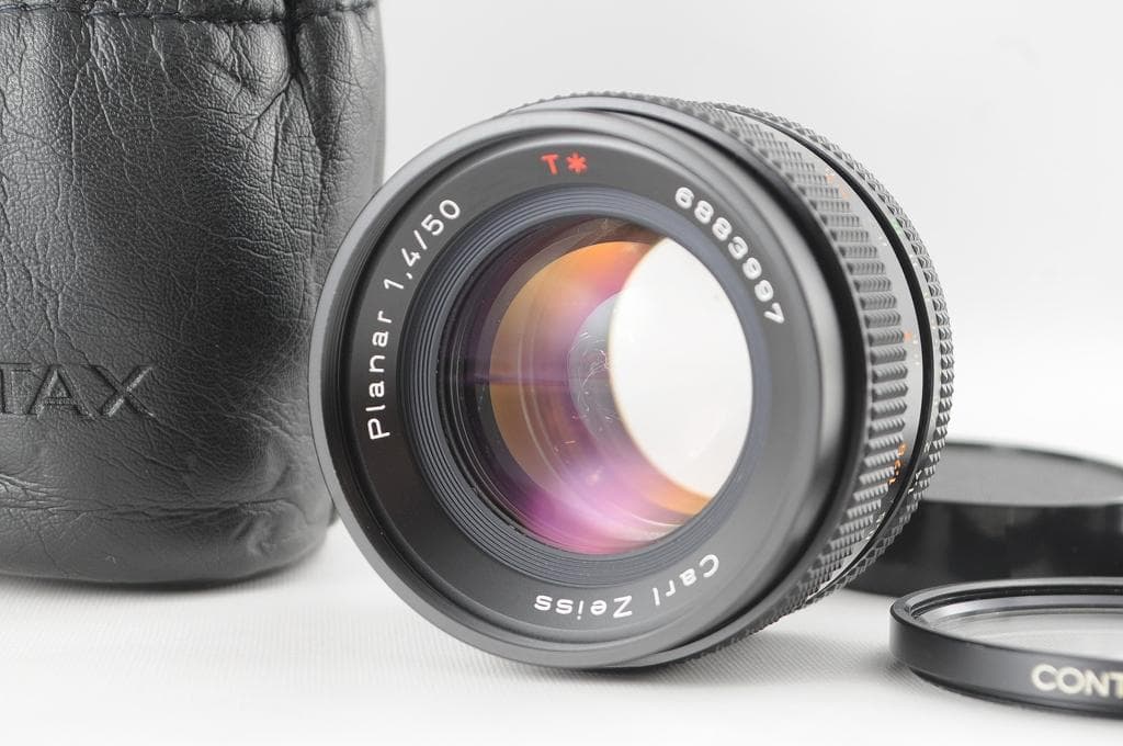 レンズ(単焦点) CONTAX Carl Zeiss Planar 50mm F1.4 MMJ