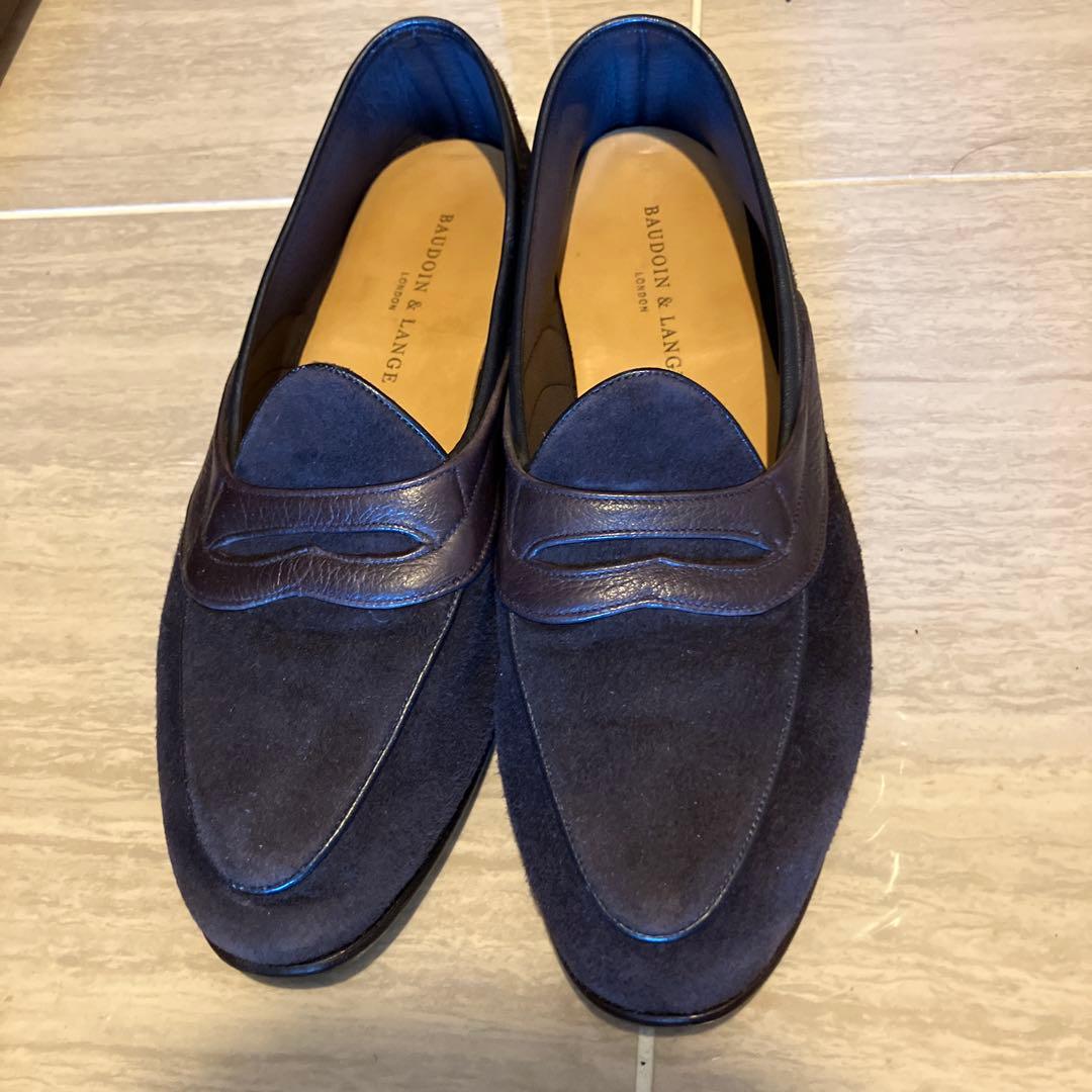 BAUDOIN&LANGE スウェードローファー　ロンドン　41