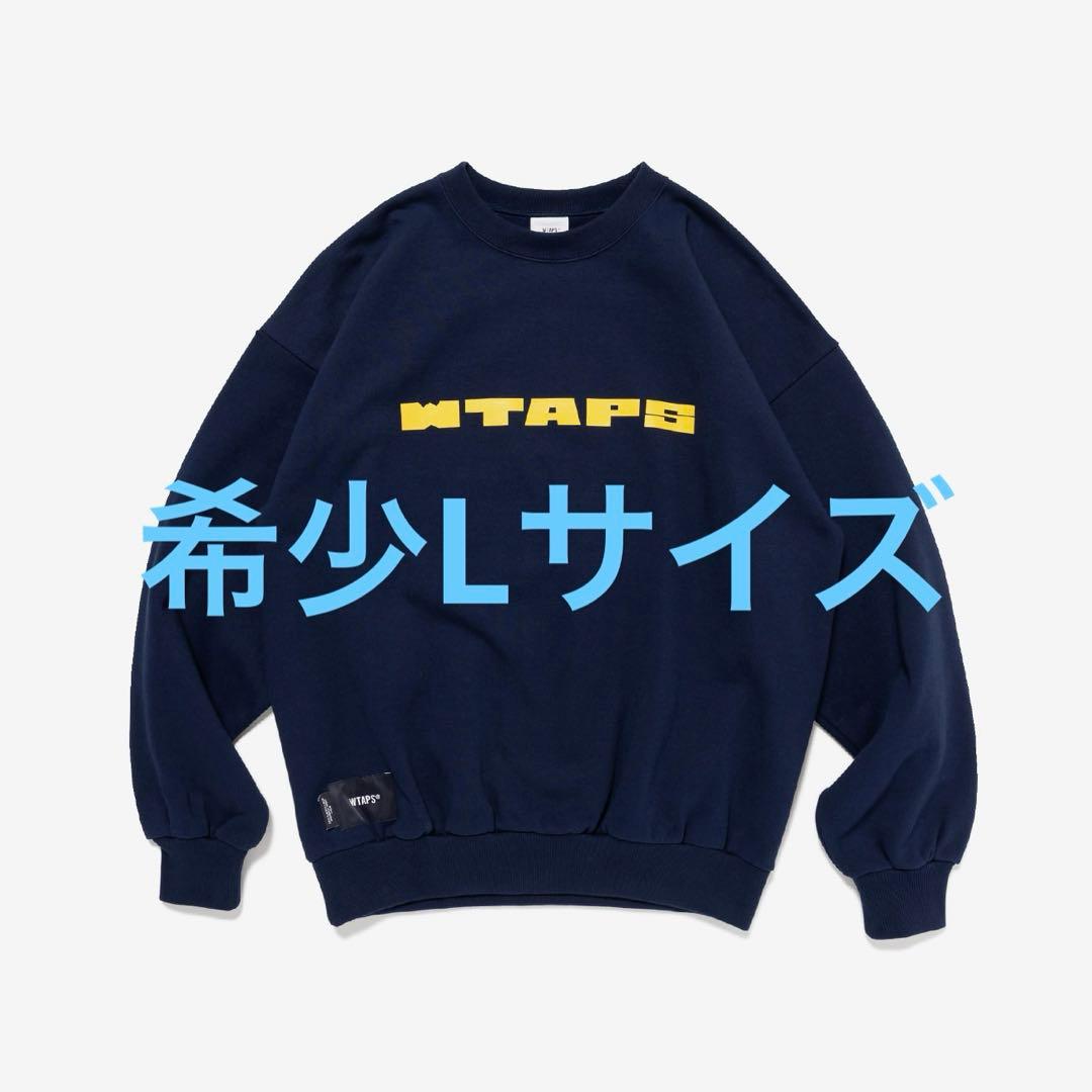 wtaps 25aw BRICK / SWEATER COTTON ネイビーL