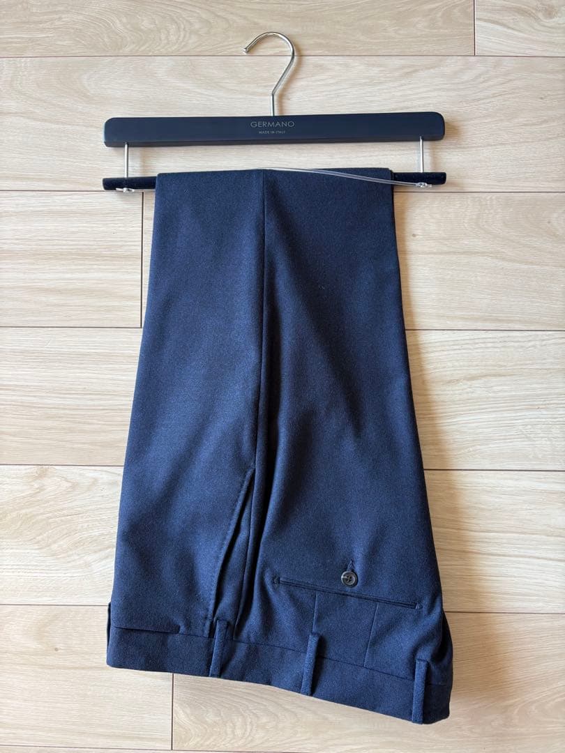 GERMANO/新品未使用秋冬ウォッシャブルストレッチフランネル　サイズ48