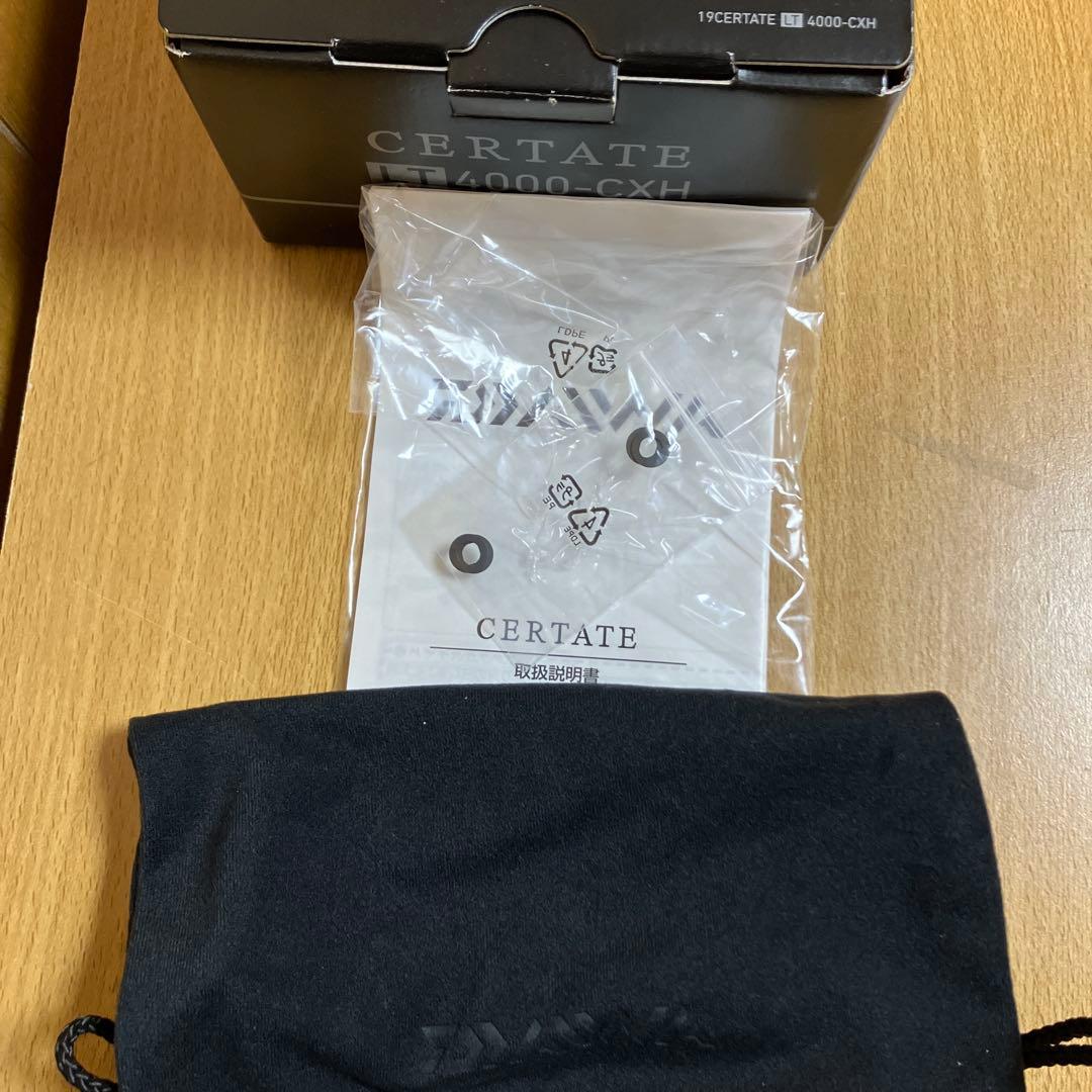 ☆Daiwa 19 CERTATE LT 4000-CXH 付属品あり